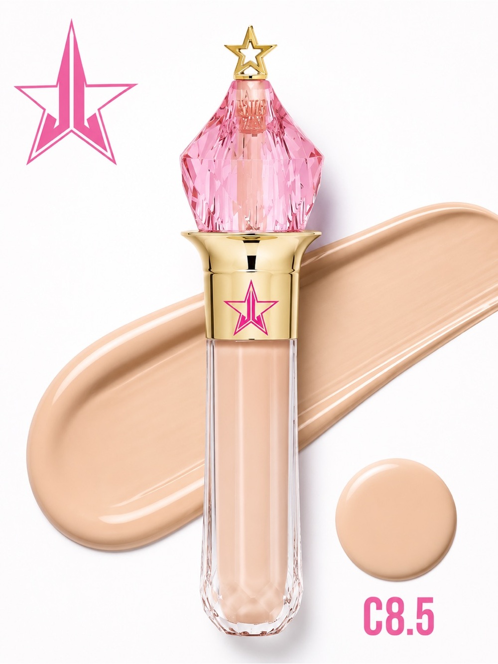 Jeffree Star Magic Star Liquid Concealer C8.5 Light Warm Golden Undertones NEW